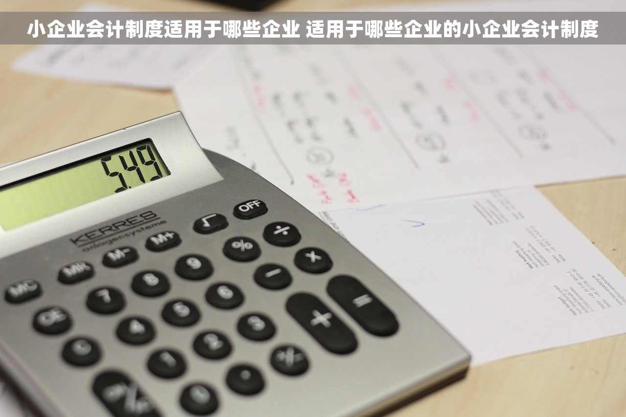 小企业会计制度适用于哪些企业 适用于哪些企业的小企业会计制度