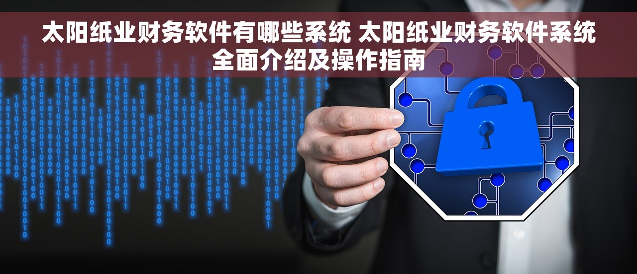 太阳纸业财务软件有哪些系统 太阳纸业财务软件系统全面介绍及操作指南