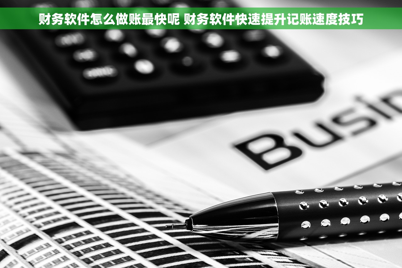 财务软件怎么做账最快呢 财务软件快速提升记账速度技巧