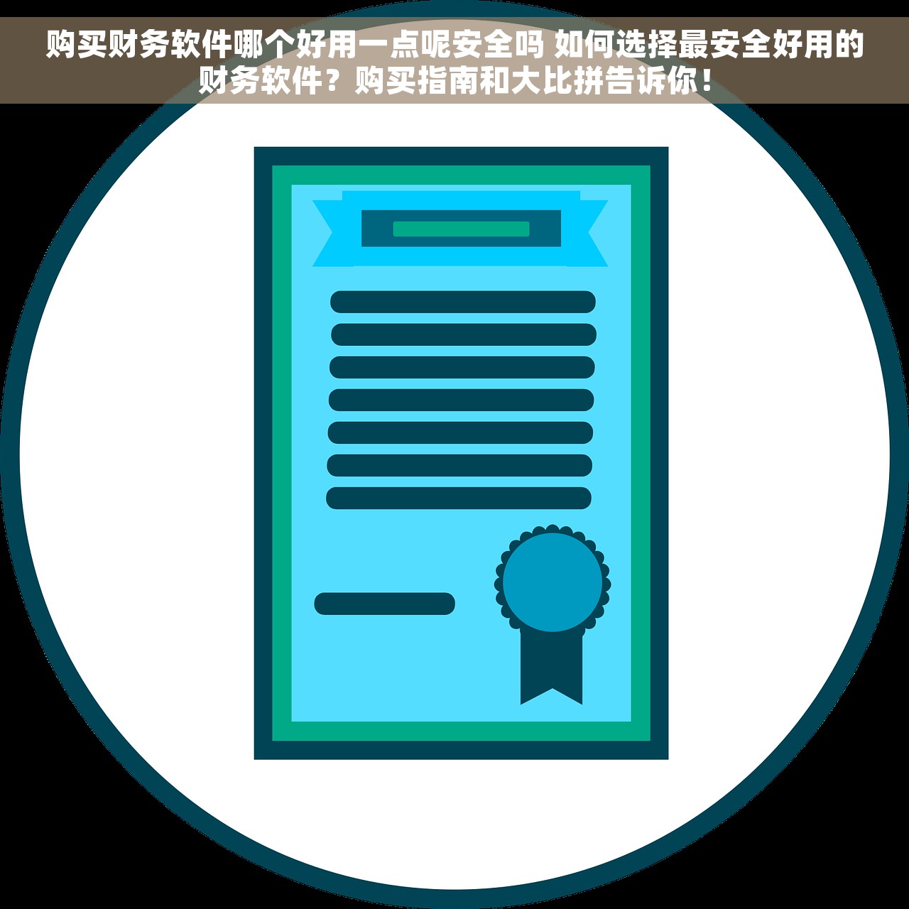 购买财务软件哪个好用一点呢安全吗 如何选择最安全好用的财务软件？购买指南和大比拼告诉你！
