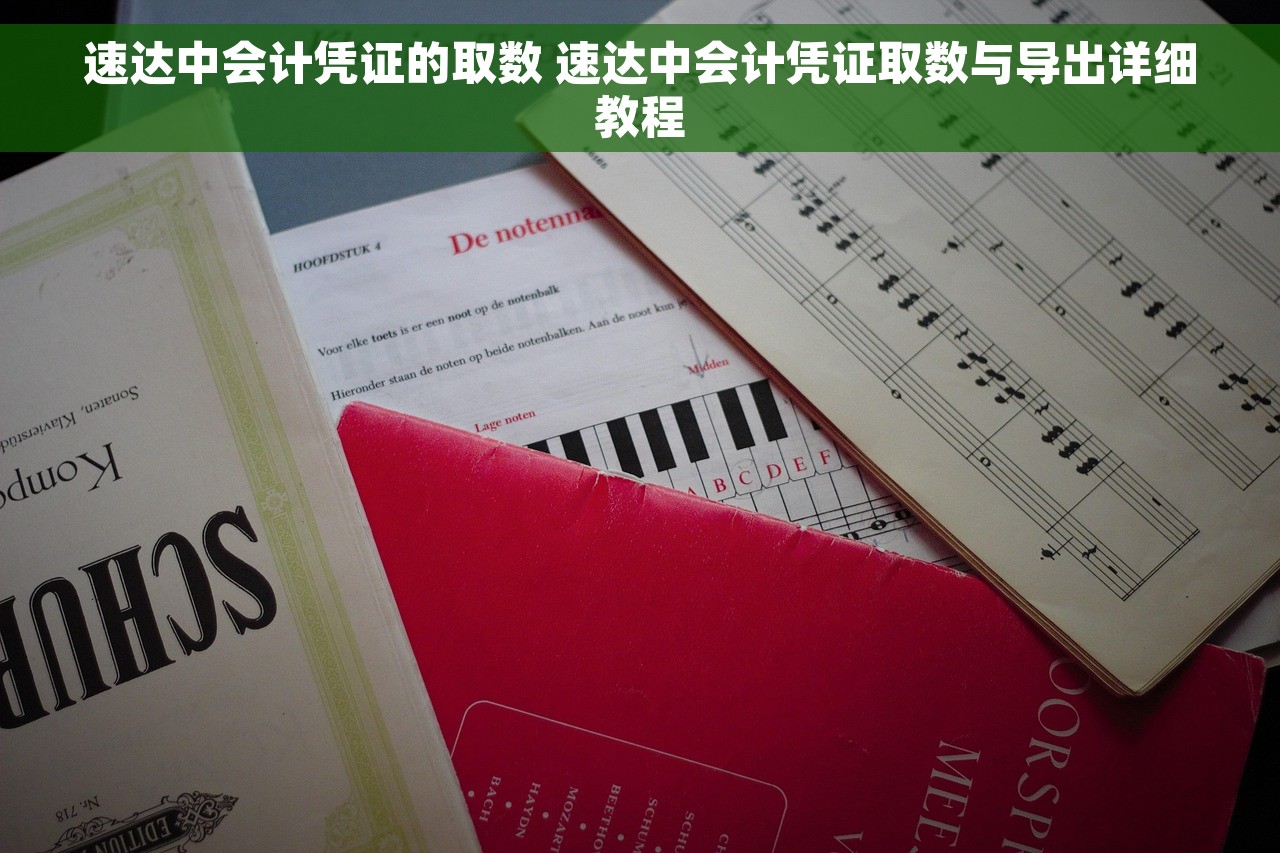 速达中会计凭证的取数 速达中会计凭证取数与导出详细教程