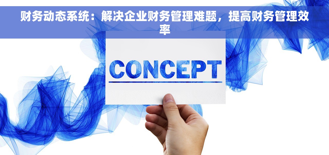 财务动态系统：解决企业财务管理难题，提高财务管理效率