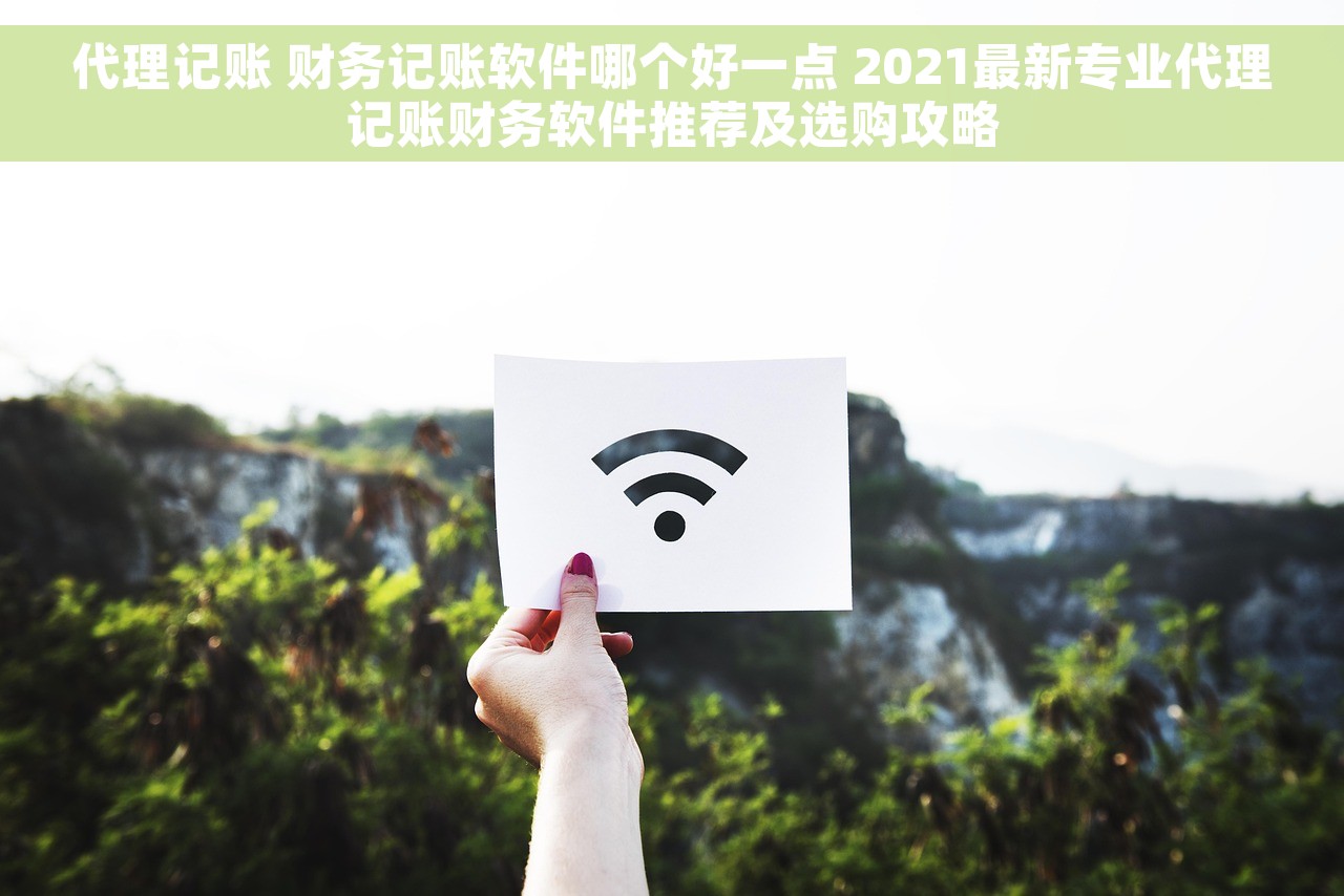 代理记账 财务记账软件哪个好一点 2021最新专业代理记账财务软件推荐及选购攻略