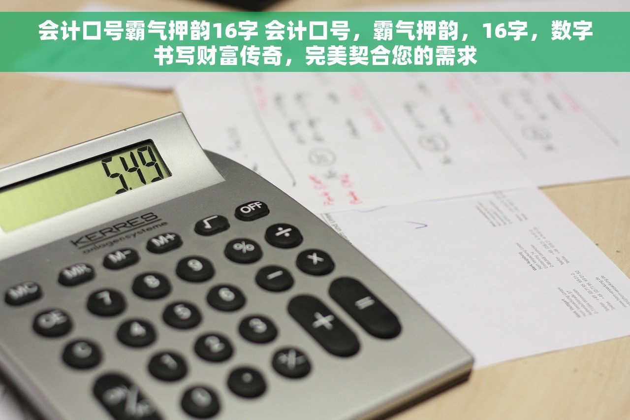 会计口号霸气押韵16字 会计口号，霸气押韵，16字，数字书写财富传奇，完美契合您的需求