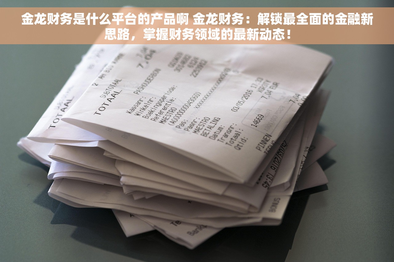 金龙财务是什么平台的产品啊 金龙财务：解锁最全面的金融新思路，掌握财务领域的最新动态！