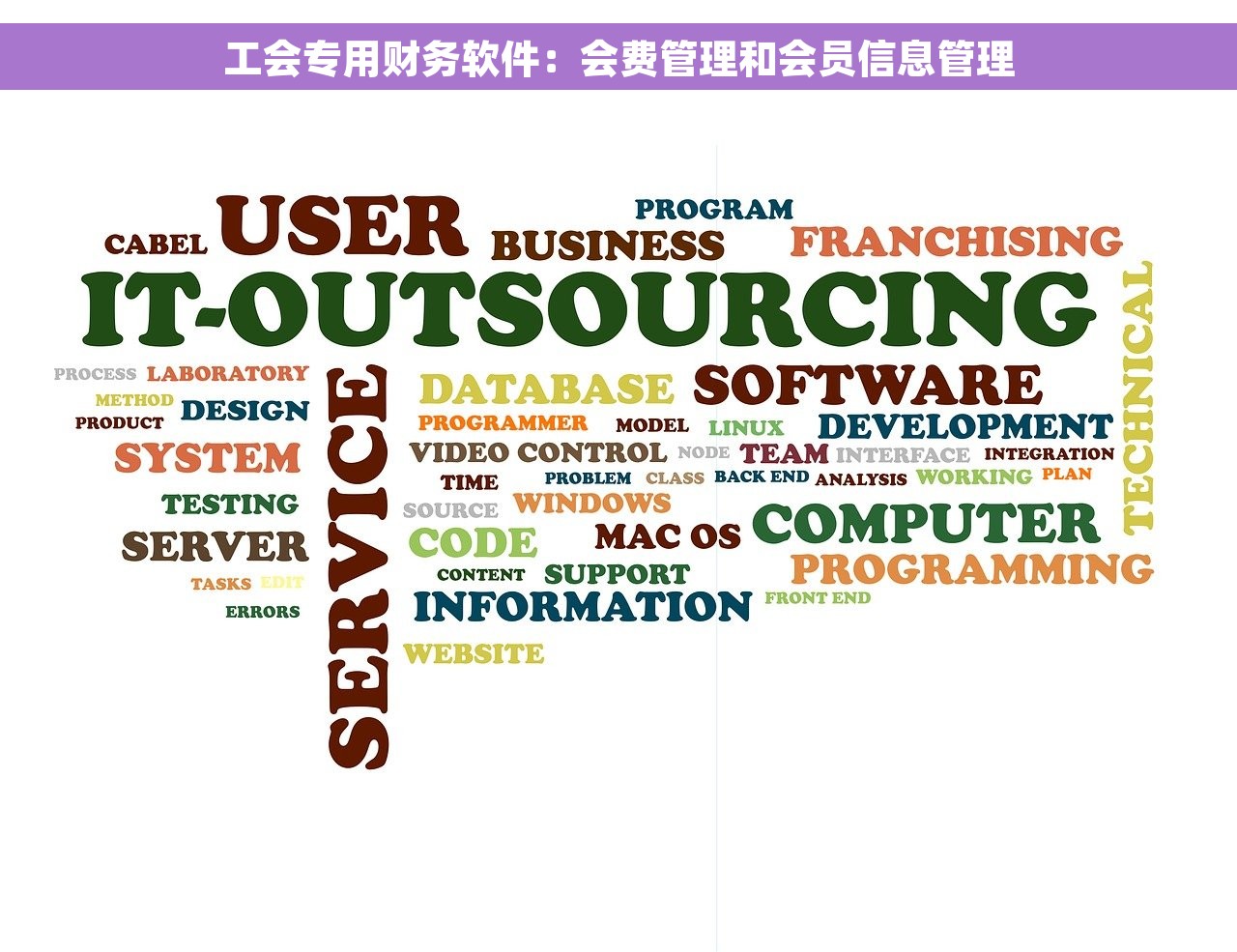 工会专用财务软件：会费管理和会员信息管理