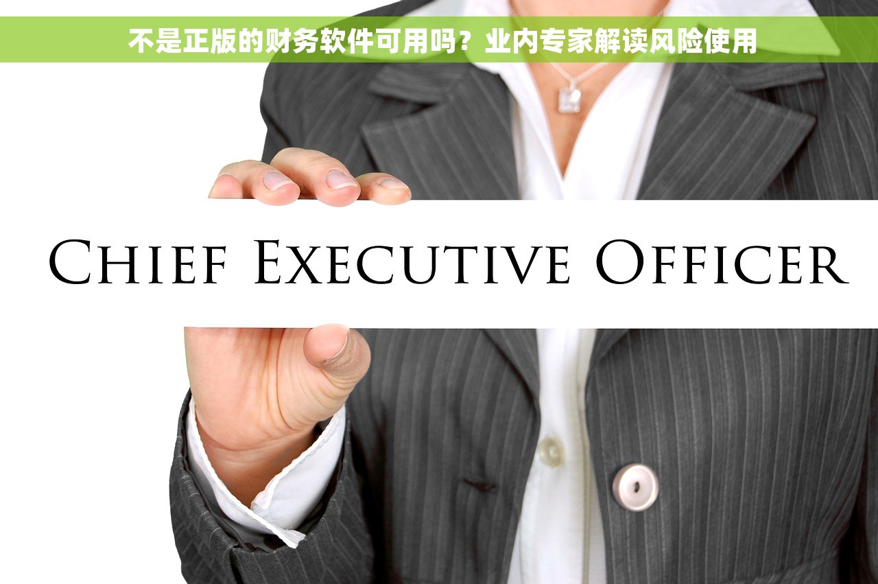  不是正版的财务软件可用吗？业内专家解读风险使用