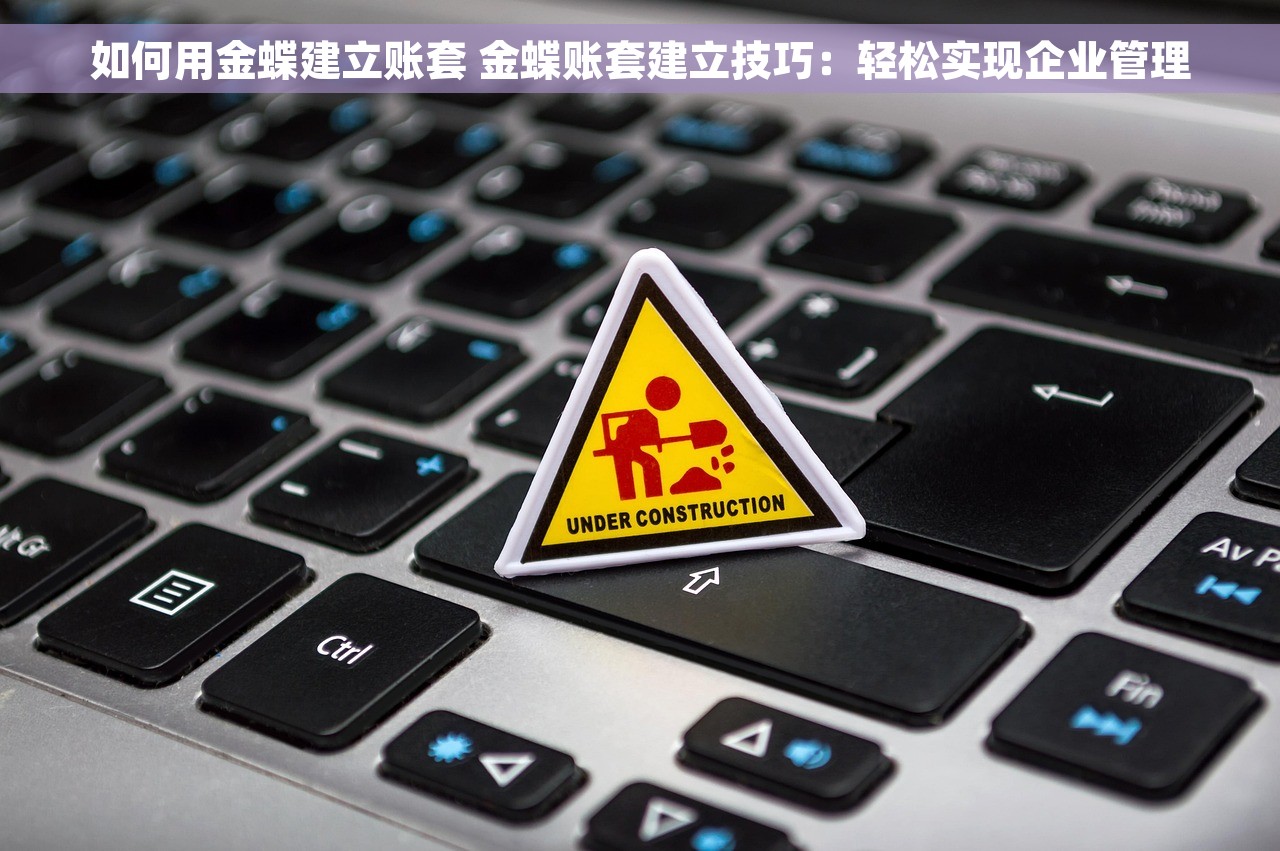 如何用金蝶建立账套 金蝶账套建立技巧：轻松实现企业管理
