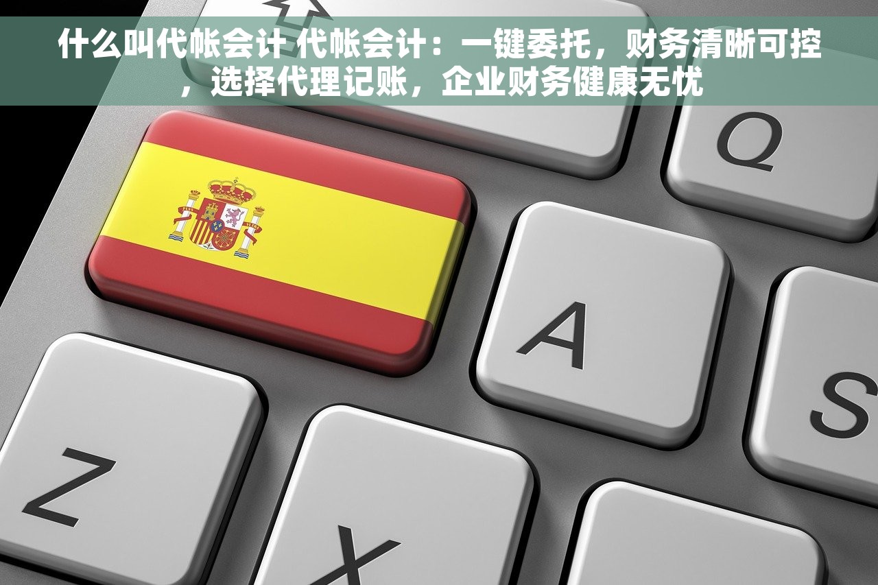 什么叫代帐会计 代帐会计：一键委托，财务清晰可控，选择代理记账，企业财务健康无忧