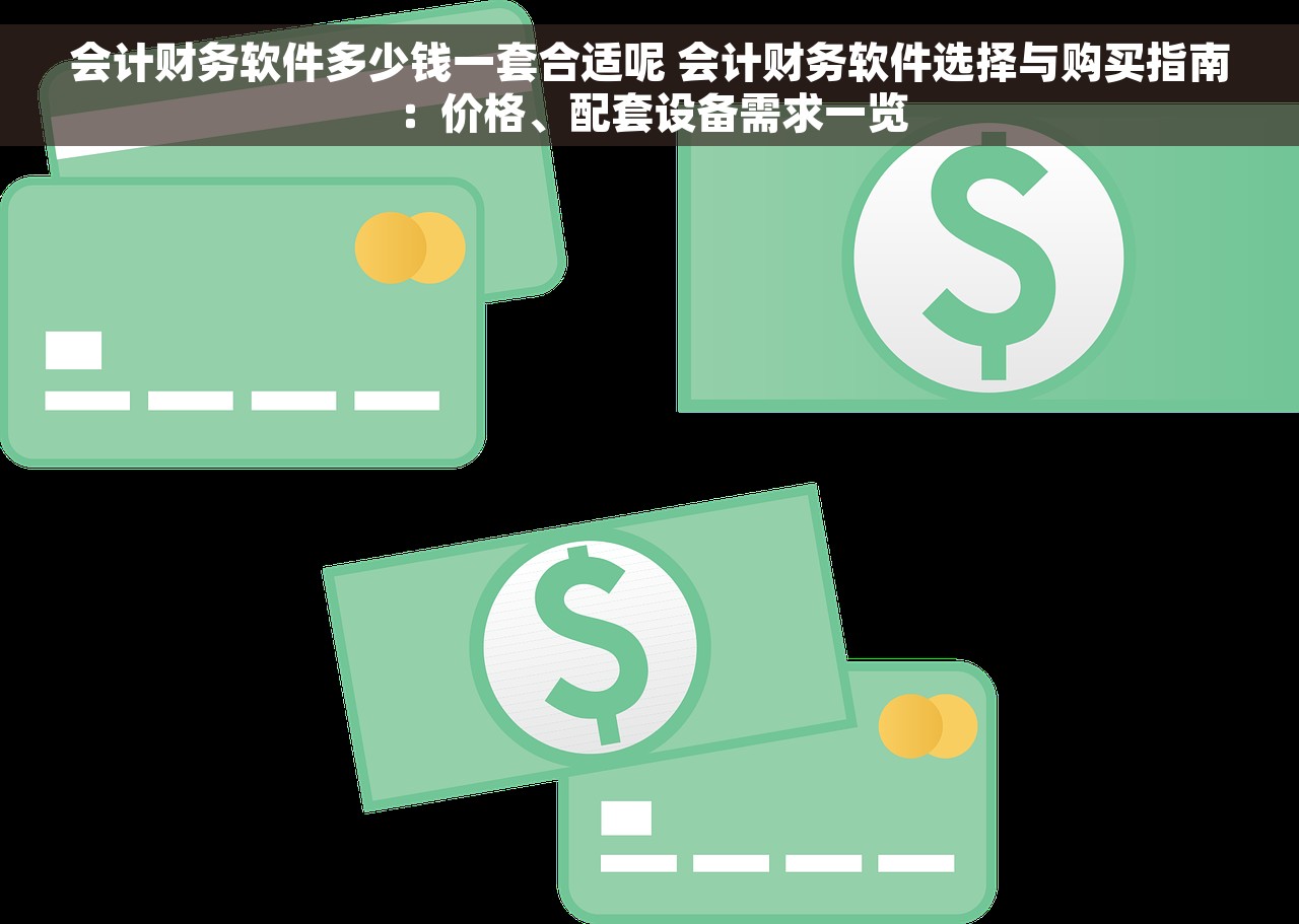 会计财务软件多少钱一套合适呢 会计财务软件选择与购买指南：价格、配套设备需求一览