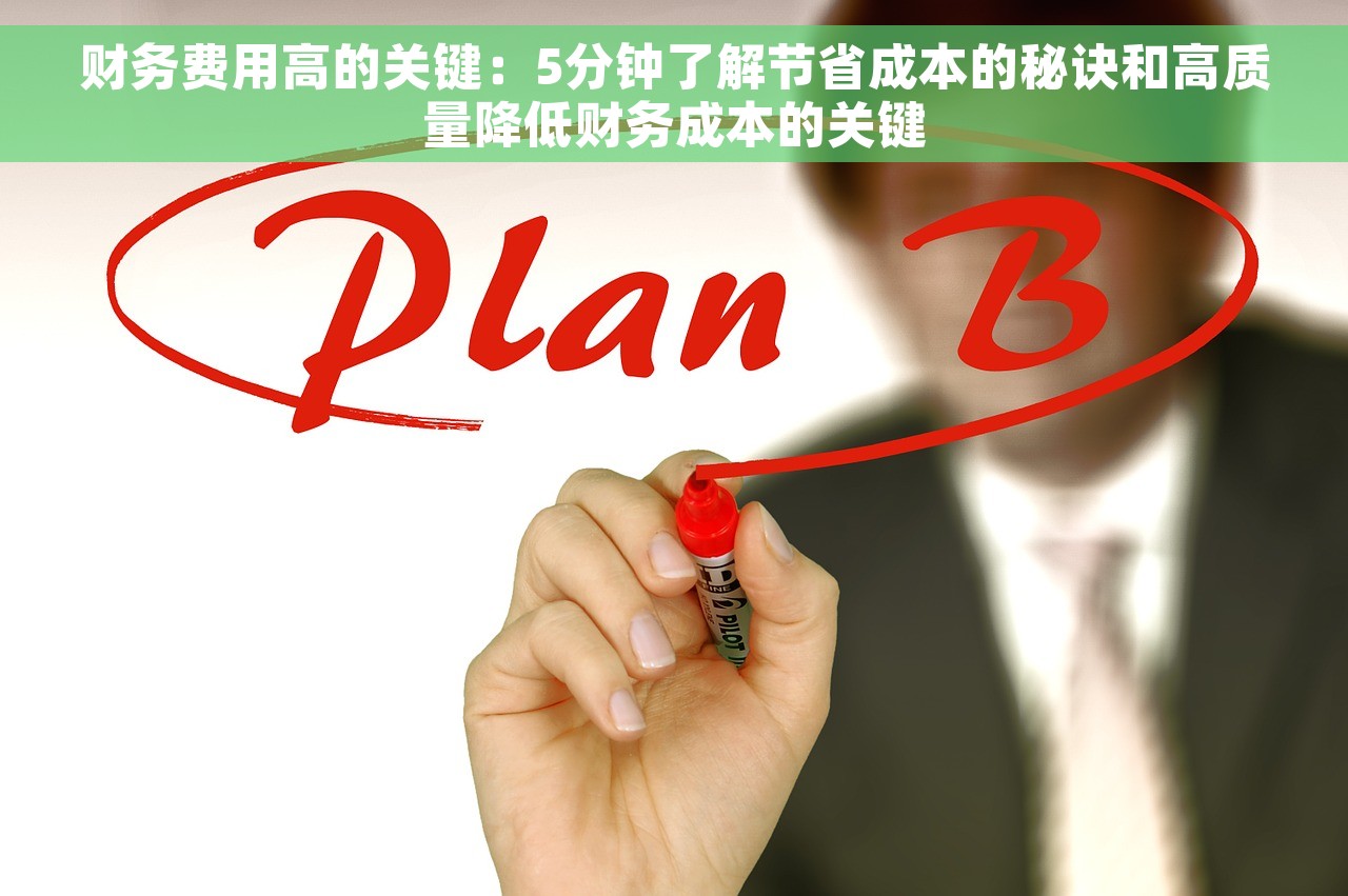 财务费用高的关键：5分钟了解节省成本的秘诀和高质量降低财务成本的关键