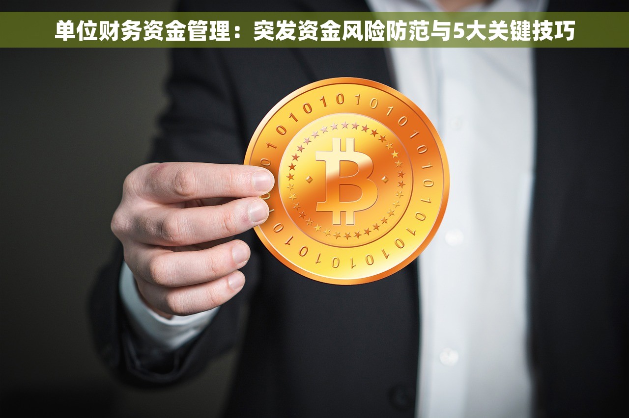 单位财务资金管理：突发资金风险防范与5大关键技巧