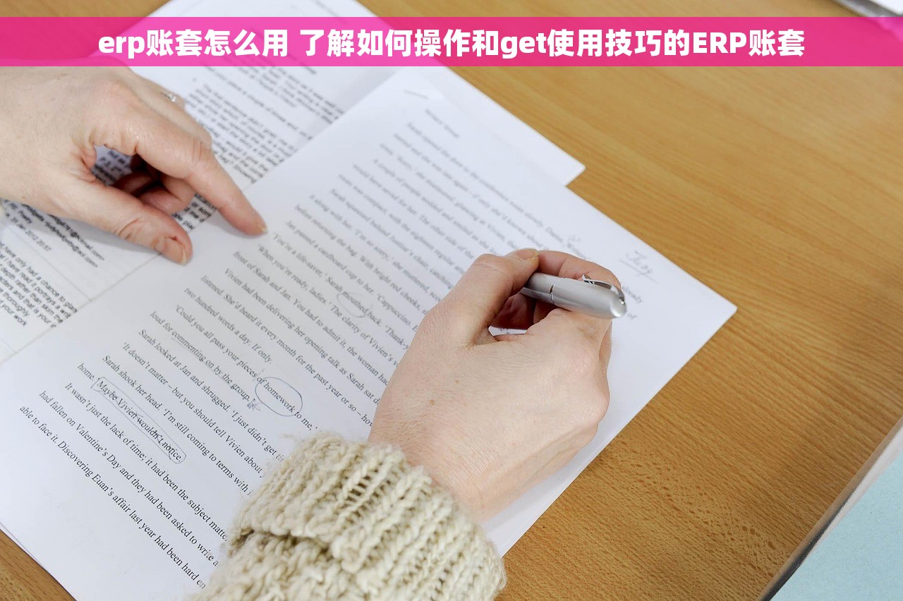 erp账套怎么用 了解如何操作和get使用技巧的ERP账套