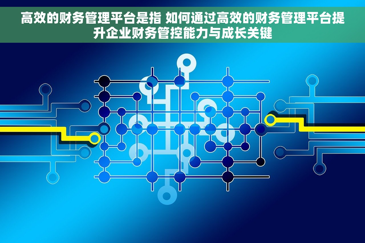 高效的财务管理平台是指 如何通过高效的财务管理平台提升企业财务管控能力与成长关键