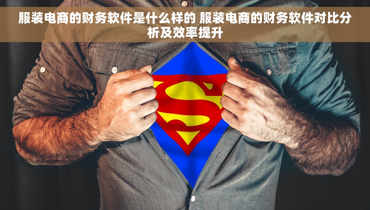 服装电商的财务软件是什么样的 服装电商的财务软件对比分析及效率提升