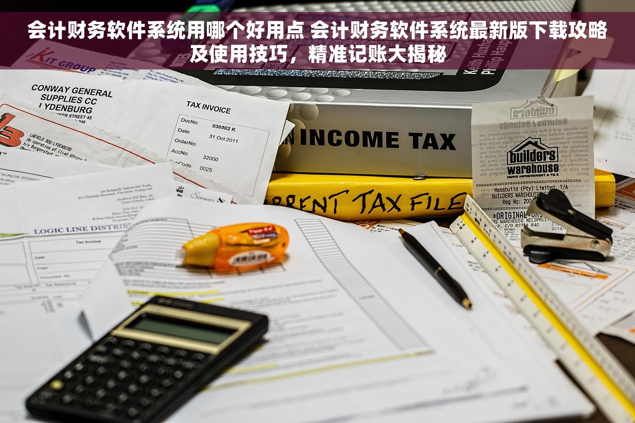 会计财务软件系统用哪个好用点 会计财务软件系统最新版下载攻略及使用技巧，精准记账大揭秘